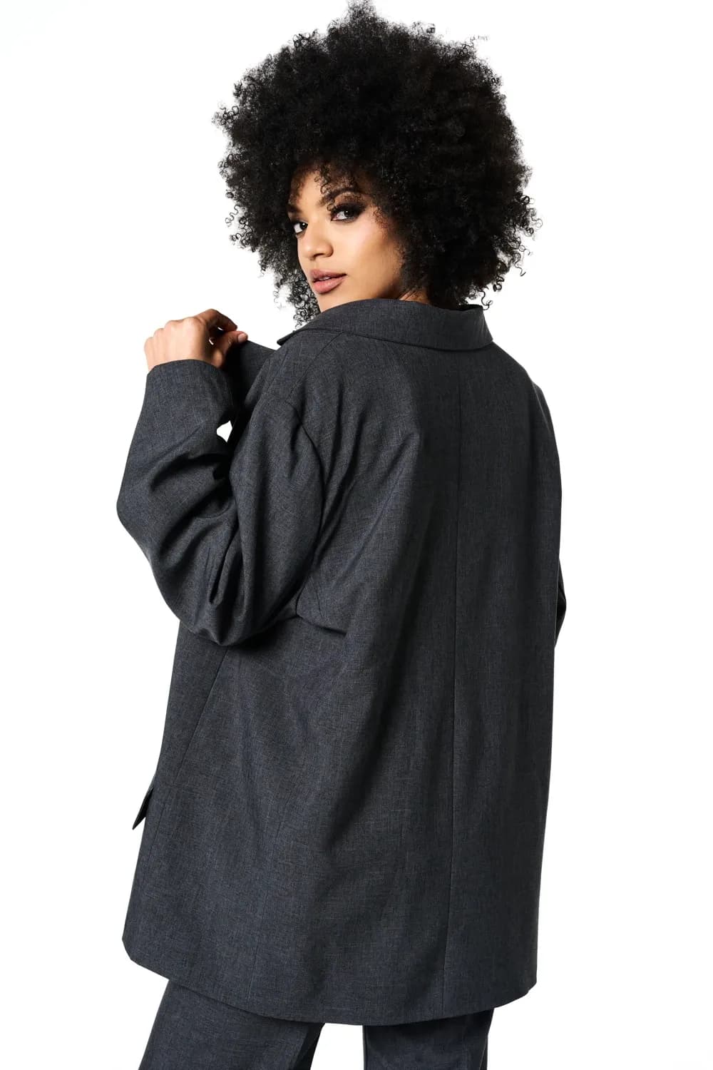 Elle Oversized Blazer Set - View 4