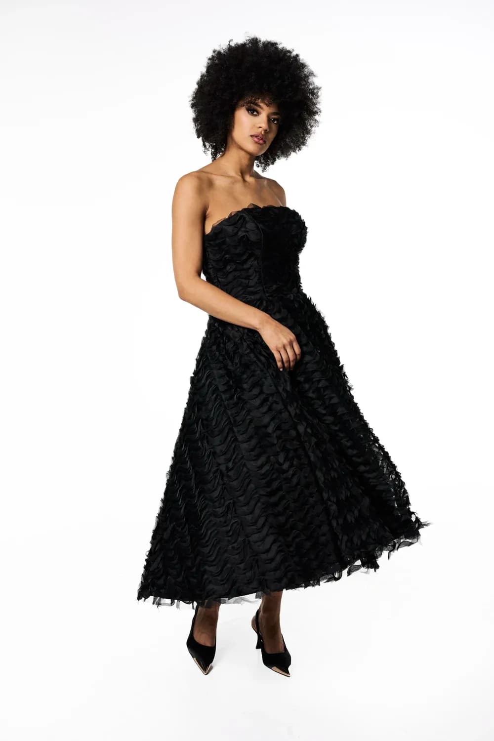 Sophia Feather Ball Gown