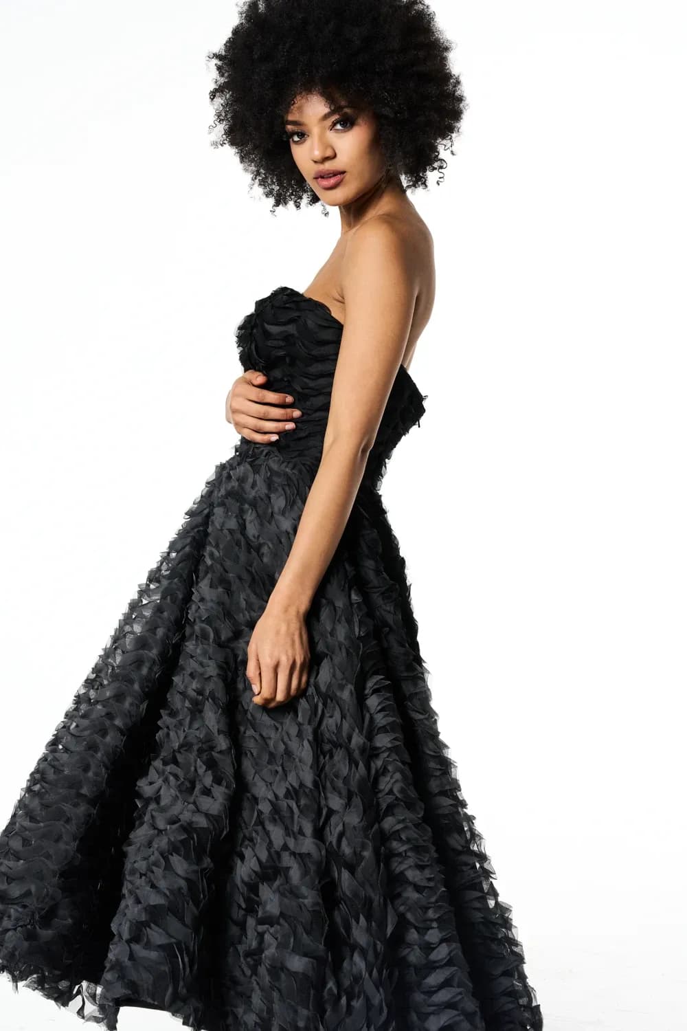 Sophia Feather Ball Gown