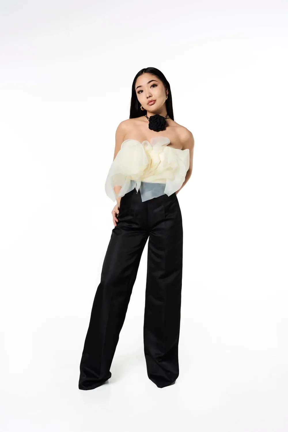 Magnolia Petal Tuxedo Jumpsuit