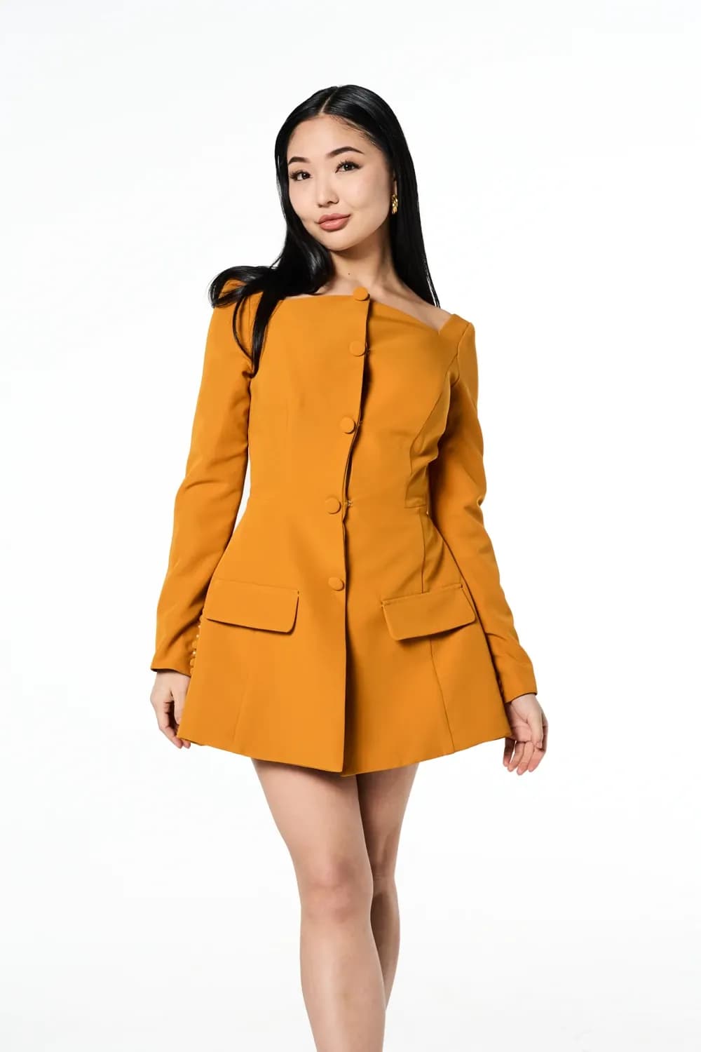 Amber Blazer Dress - View 3