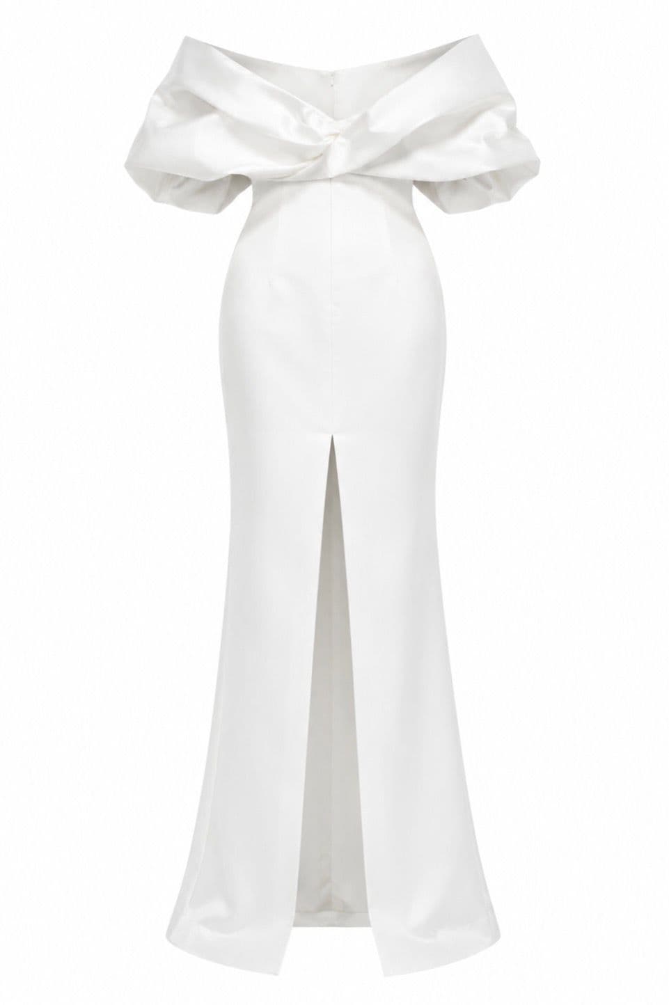 Sophia Off-Shoulder Mikado Gown