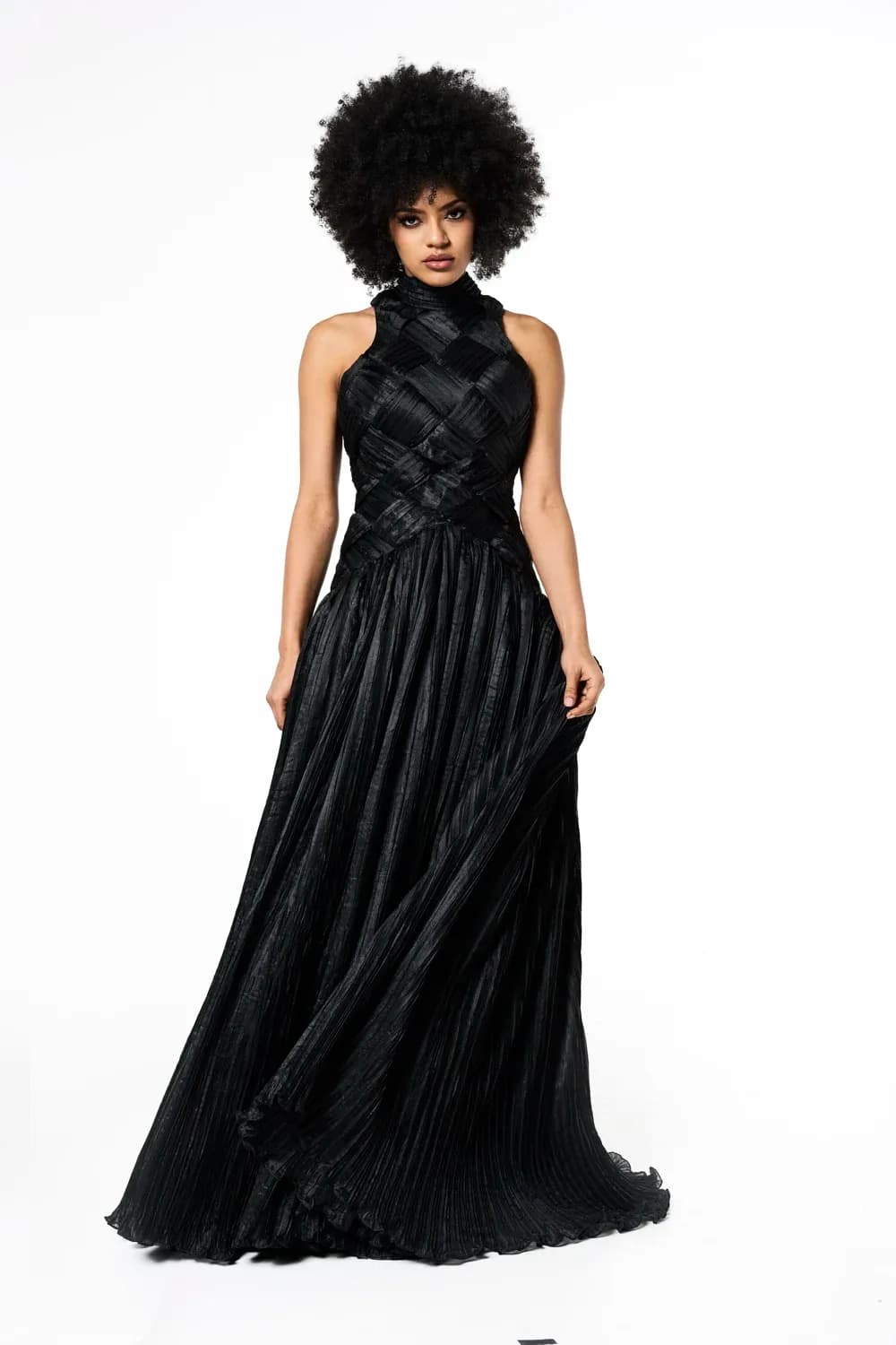 Midnight Goddess Gown