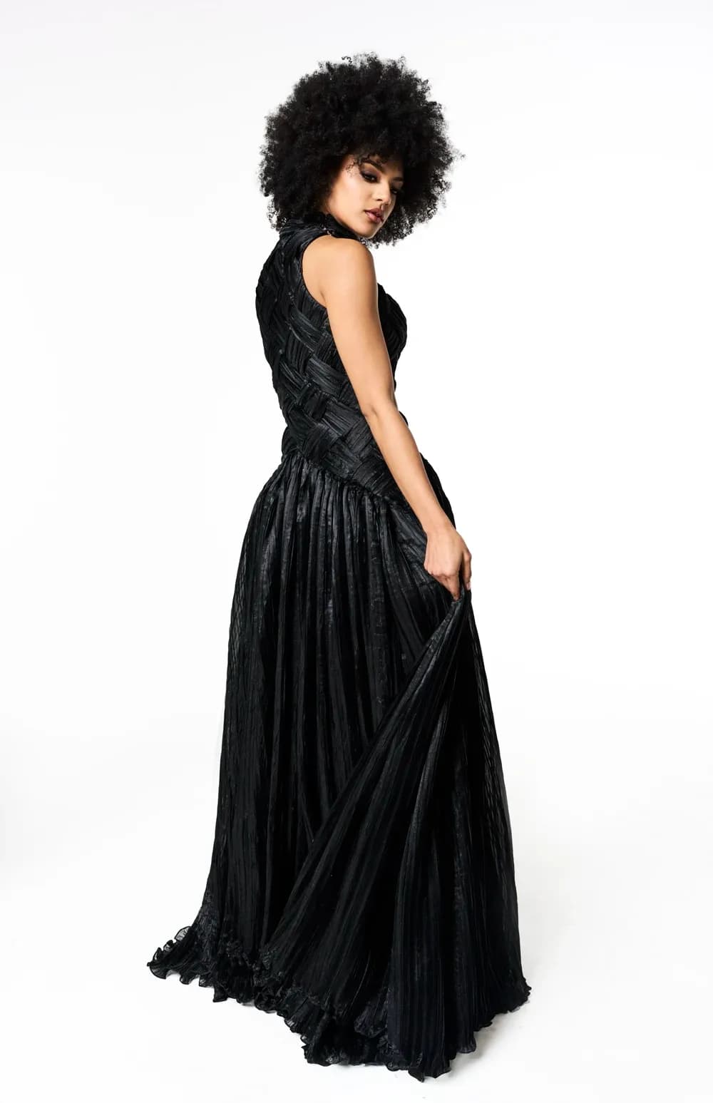 Midnight Goddess Gown