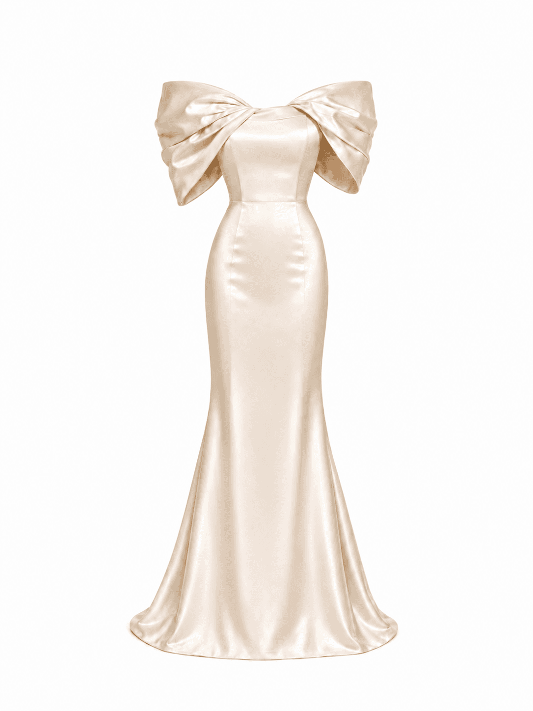 NATALIE SATIN GOWN