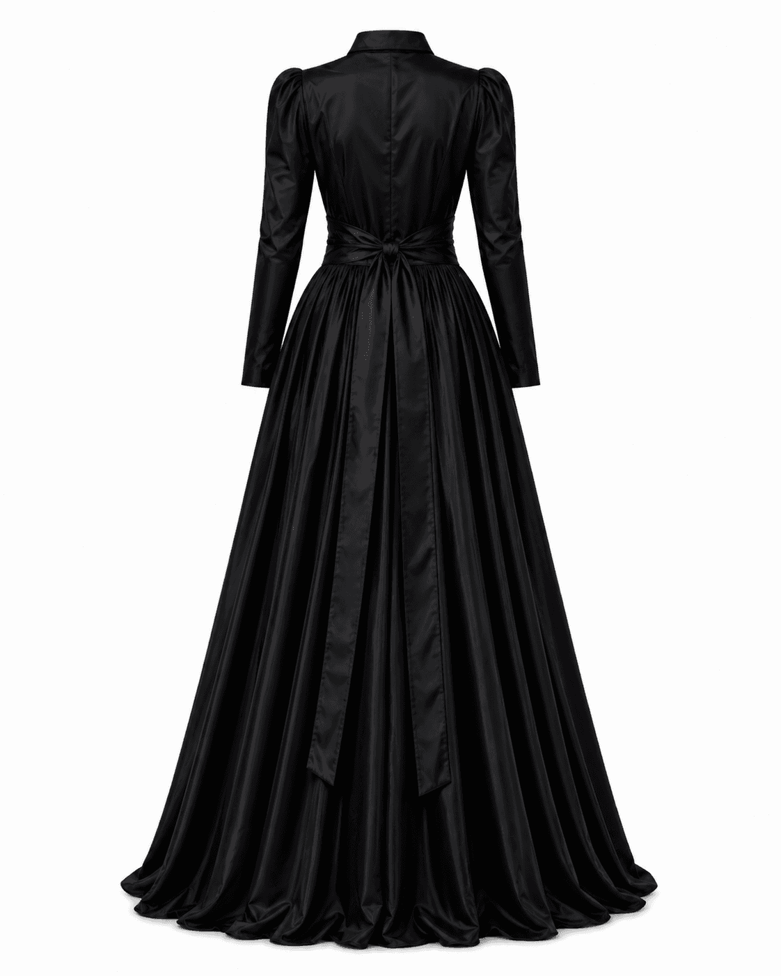Victoria Structured Taffeta Gown